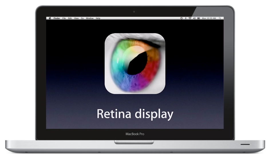 retina vs smaller display